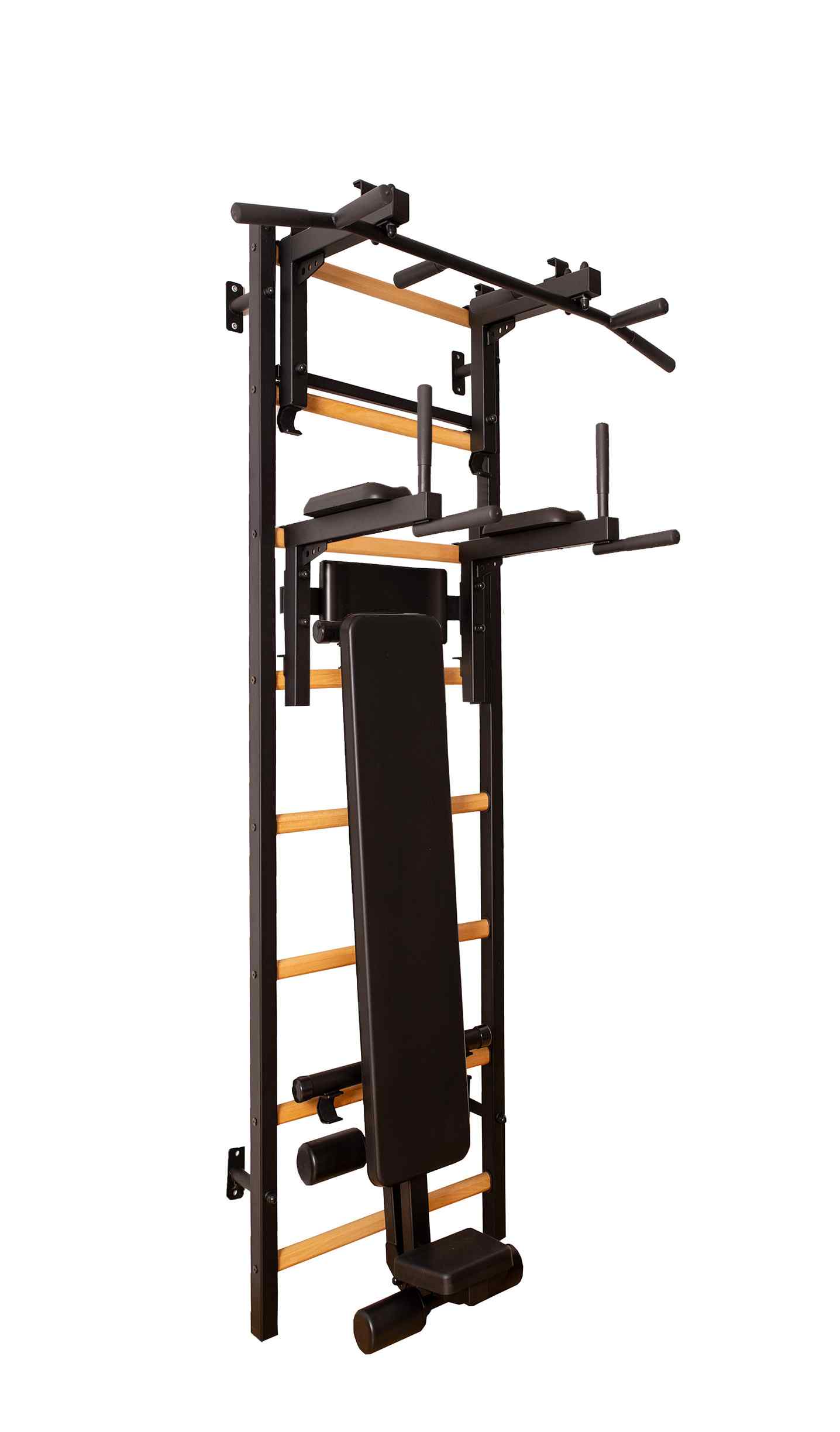 BenchK 233 Professional Wall Bars Station Swedish Ladder Home Gym Equipment