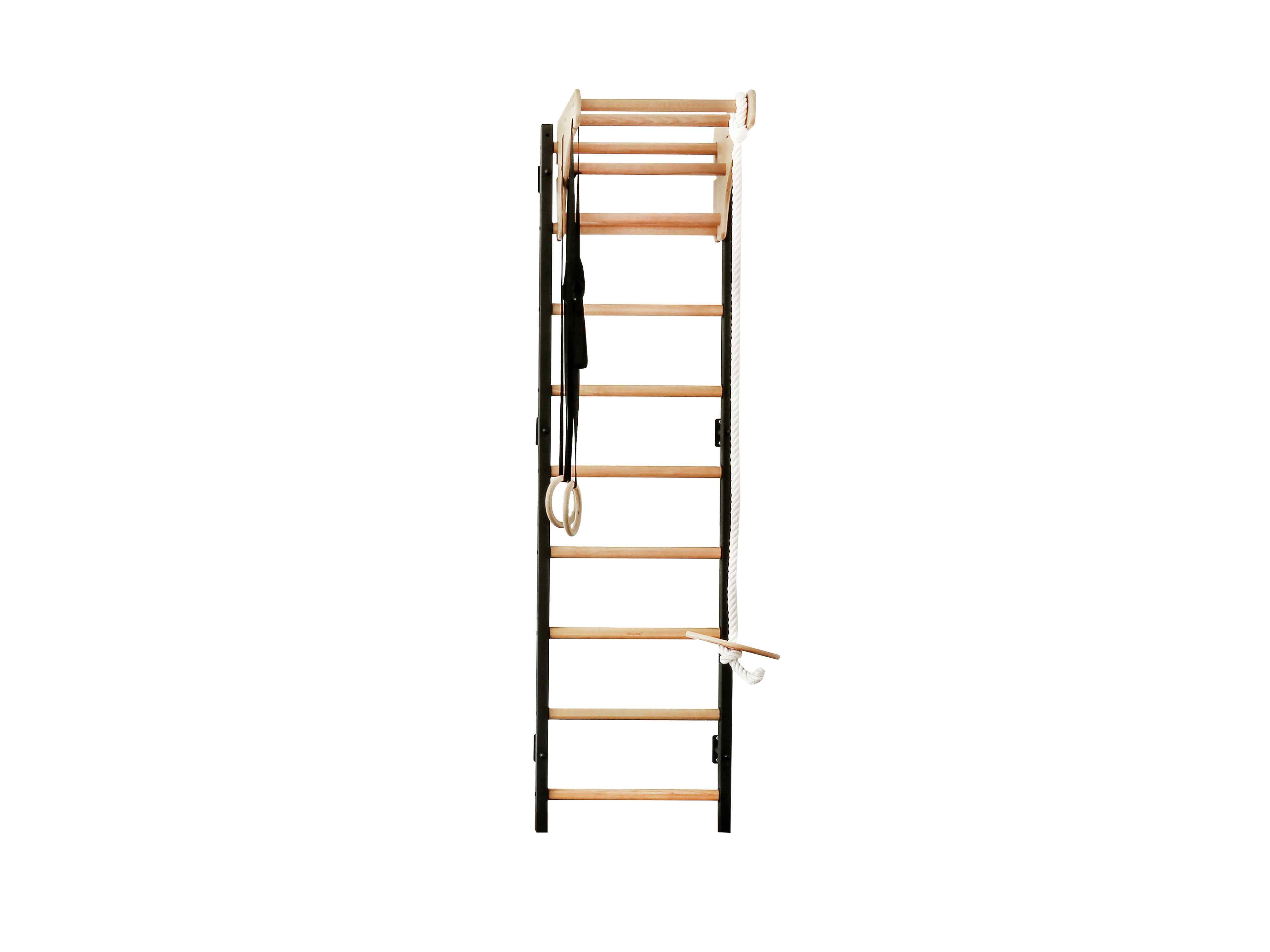 BenchK 711 Wall Bars with Gymnastic Accessories Swedish Ladder Home Gym Equipment
