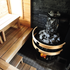 Harvia Legend 150 Sauna Stove Package & Black Steel Chimney