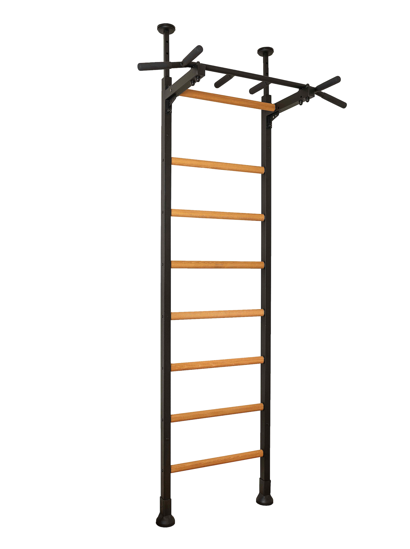 BenchK 521 Wall Bars with Fixed Pull Up Bar Swedish Ladder Home Gym Equipment