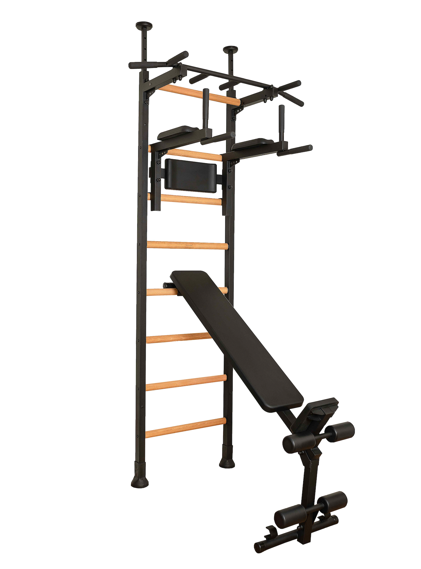 BenchK 523 Professional Wall Bars Station Swedish Ladder Home Gym Equipment